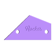 RegleRocker.stl Lutherie : "Rocker" rule, flatness check / 3 frets