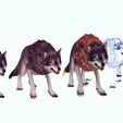 01.jpg WOLF DOG - DOWNLOAD WOLF 3d Model - ANIMATED for blender-fbx-unity-maya-unreal-c4d-3ds max - 3D printing WOLF DOG - CANINE -POKÉMON - CARTOON - DINOSAUR
