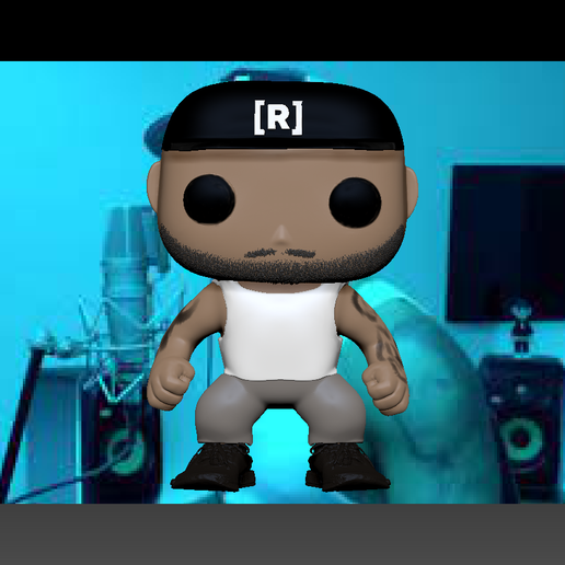 RESIDENT FUNKO 3D model