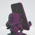 Star wars 1.png STL-Datei Star Wars - Stormtrooper - Cellular Holder・3D-Drucker-Vorlage zum herunterladen