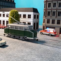 rensevogn-side.jpg Трамвай для очистки рельсов в Копенгагене - R3 - в масштабе 1:87