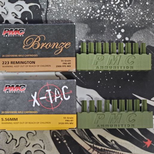 PMC 223(5.56mm)ammo box tray - 3D model önizlemesi