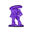 Mushroom wizard 2.stl A powerful wizard of the Mushroom race for DnD,Pathfinder and other tabletop games