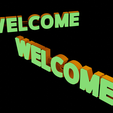Welcome-Led-Glowing-board4.png Welcome 3D LED Board - Glowing your sign - Easy wiring hole
