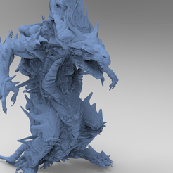 untitled.64.png OBJ file Demon gate Statue gargoyle・3D print model to download