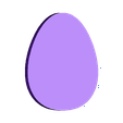 Egg Magnet Back.stl Easter Egg Magnets