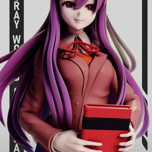 ♀️ Yuri | Doki Doki Literature Club!・ 3D File for 3D