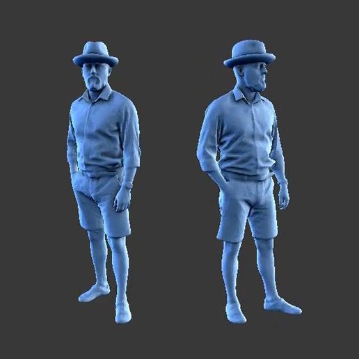 CHARACTER MAN FIGURE A59 3D model
