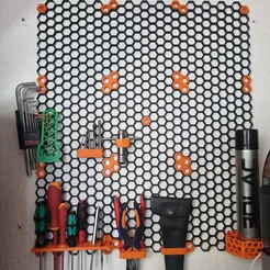 20230423_112237.webp STL file Honeycomb Wall, ALL DESIGNS!!!・3D printing model to download