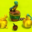 cover-3.jpg Flexi Print-In-Place Apple Worm Articulated