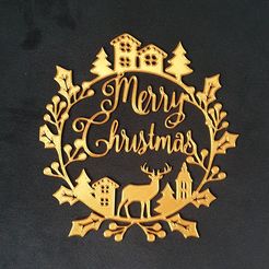 20231206_083309.jpg Christmas Decorations - Ornament Merry Christmas
