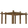 1.jpg Wood 3D Building FENCE Shack LOPOLY MEDIEVAL CASTLE HOME HOUSE Building Shack LOPOLY 3D MODEL