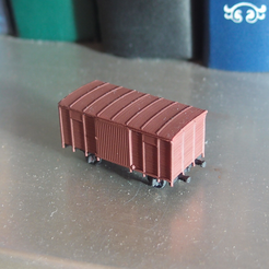 NTV200.png Free STL file Boxcar 1:200・Object to download and to 3D print