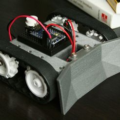 sumo_bot_display_large.jpg Fichier STL gratuit Mini robot Sumo SketchUp・Objet imprimable en 3D à télécharger