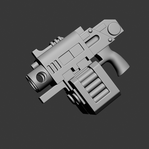 Stormer of bolts supported 3D model