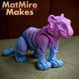 IMG_0152-copy2.jpg 3D file Tiger articulated figure, print-in-place, cute-flexi・3D printer design to download