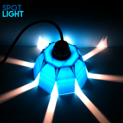 SpotLight2.png Free STL file SPOT LIGHT・3D printable model to download