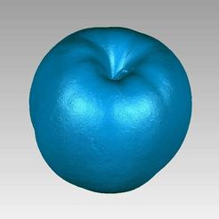 Apple View1.JPG Real Apple Fruit High Detail 3D Scan