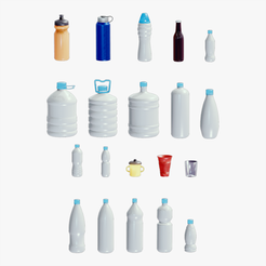 Fichier STL gratuit Compacteur de bouteilles et de canettes 🏠・Design  imprimable en 3D à télécharger・Cults