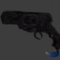 makaihandgone.png STL-Datei FFXIV Makai Handmörser・3D-Drucker-Vorlage zum herunterladen