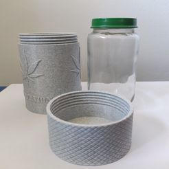 21.jpg Recycled Glass Baby Jar
