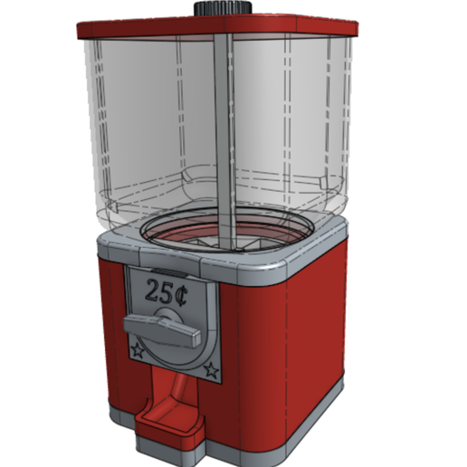 Gumball Machine/Candy Dispenser