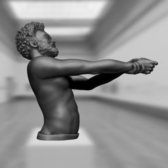 a2307cabb8360238343afe1c4b19c48d_display_large.jpg Free STL file Childish Gambino - This is America・Object to download and to 3D print, mag-net