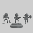 monopose-sites-white.png Archivo STL gratis Servocores - Escuadrón de droides asistentes - Escala 28mm - Multipropósito - Avance de Kickstarter・Modelo de impresión 3D para descargar