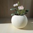 1_ikea_bowl_vase.jpg Bowl Vase Container for the 9 cm Ikea Fejka Artificial Plant Pot and Real Plant | Home Decor  | Easy To Print | Vtau Design |