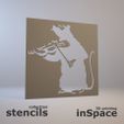 Banksy-Rat-with-violin-32.jpg 🖌️ Stencils - Banksy - Rats - Mega Pack (x21)