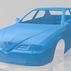Alfa-Romeo-166-1998-1.jpg 3D file Alfa Romeo 166 1998 Printable Body Car・3D printable design to download