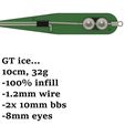 GT-ice.jpg STL file Heavy duty saltwater fishing lures collection (popper, stickbait, chisel lure))・3D printer model to download