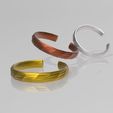 Ensembles-3-tailles-bracelets-vignette.jpg Fichier STL Bracelet avec reflets de mer paisible・Modèle pour impression 3D à télécharger
