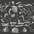 AOT-DIORAMA-CUTS.jpg Armored Titan and Colossal Titan Reveal AOT - STL for 3D printing