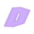 Demon SRT With Letter Tray Frame D v1.stl Dodge SRT Demon Big Logo for LED 2 Versions