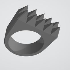Tenderizer-Pic.jpg STL-Datei Kakute - Zweireihiger Fleischzerkleinerer・Design für 3D-Drucker zum herunterladen