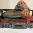 JABBA SCULPTURE - TESTED AND READY FOR 3D PRINTING