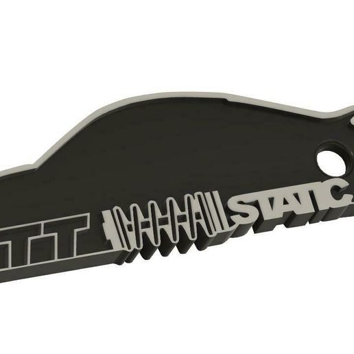 audi tt key ring v5 - 3D model önizlemesi