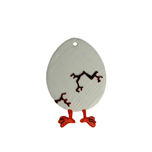 Hatching chick 3D model