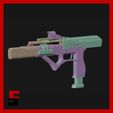 Sliceables-3D-model.jpg The Immortal SMG Destiny 2 Prop Replica Cosplay Weapon Gun