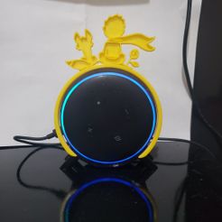 20221003_134506.jpg Suporte Alexa Echo Dot 3a Geração Pequeno Principe