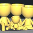 imagen-1.jpg STL file Robert family with cat・3D print design to download