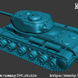 kv-85-back.png KV-85 Soviet heavy tank 1:100
