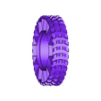 RearTyreSoft.STL Printed truck: Tyres