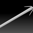 Preview05.jpg Geralt Silver Sword -The Witcher 3 Version 3D print model
