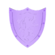 Lannister_Shield.stl Game of Thrones Shield - House of Lannister