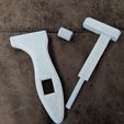 printedUnassembled.jpg Free STL file Oldie Wrench・3D print model to download
