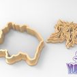 fate_mordred_up_2 -.jpg Mordred from “Fate/Grand Order” Cookie Cutter - STL file