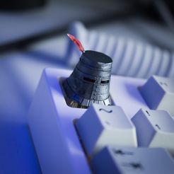 IMG_1403.jpg STL file Solaire of Astora Keycap・3D printer model to download