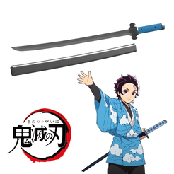 Sin título-2.png Fichier STL Primera katana de Tanjiro Kamado de Kimetsu no Yaiba / Demon Slayer・Idée pour impression 3D à télécharger